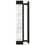 4_Alteck Solice 26" High Sand Black LED Wall Sconce more views