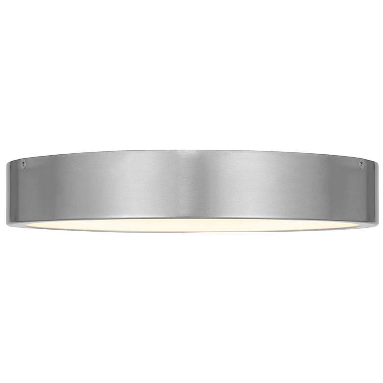 Image 3 Alteck Stellar 11" Brushed Aluminum LED Flush Mount more views