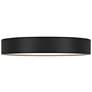 3_Alteck Stellar 11" Sand Black LED Flush Mount more views