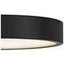 5_Alteck Stellar 11" Sand Black LED Flush Mount more views