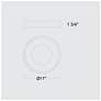 6_Alteck Stellar 11" Sand Black LED Flush Mount more views