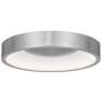 1_Alteck Stellar 14" Brushed Aluminum LED Flush Mount