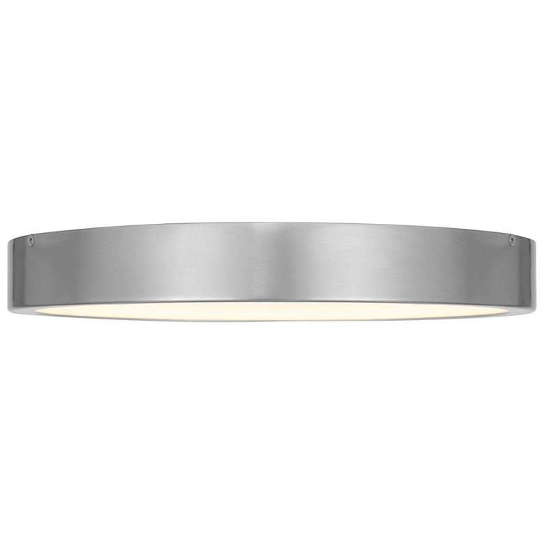 Image 3 Alteck Stellar 14" Brushed Aluminum LED Flush Mount more views