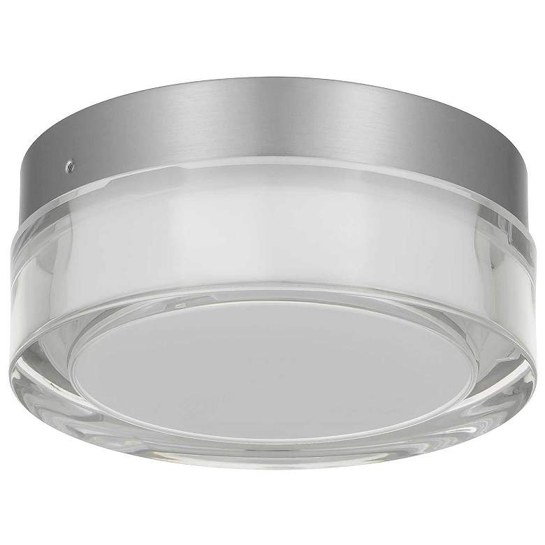 Image 3 Alteck Sunspot 6" Brushed Stainless Steel LED Flush Mount more views