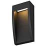5_Alteck Taper 10" High Sand Black LED Wall Sconce more views