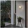 6_Alteck Tenere 12" Wide White/Black Marble LED Wall Sconce more views