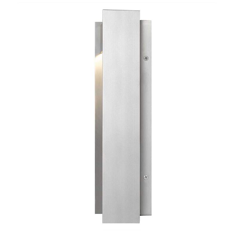 Image 4 Alteck Terrazzo 14" High Brushed Aluminum LED Wall Sconce more views