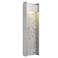 Alteck Terrazzo 20" High Brushed Aluminum LED Wall Sconce