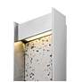 5_Alteck Terrazzo 20" High Brushed Aluminum LED Wall Sconce more views