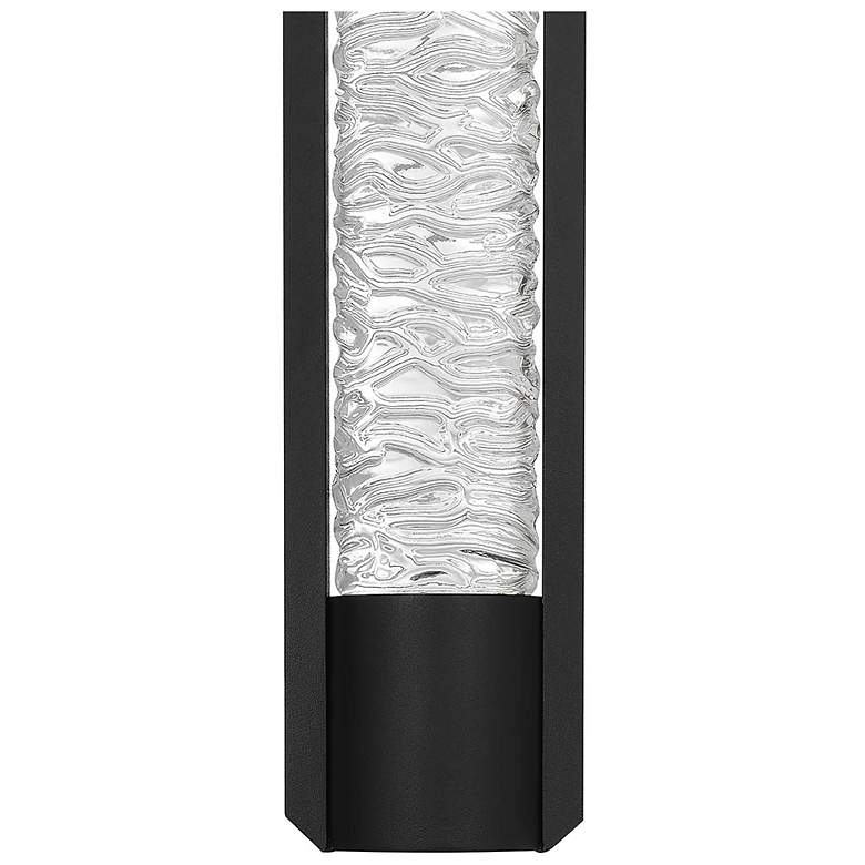 Image 5 Alteck Tig 14" High Sand Black LED Wall Sconce more views