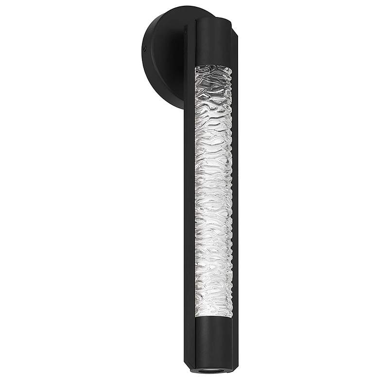 Image 2 Alteck Tig 18" High Sand Black LED Wall Sconce more views