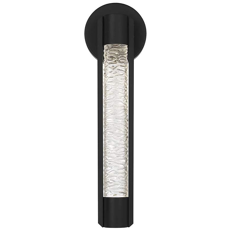 Image 3 Alteck Tig 18" High Sand Black LED Wall Sconce more views