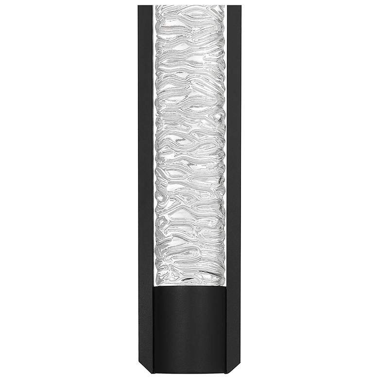 Image 5 Alteck Tig 18" High Sand Black LED Wall Sconce more views