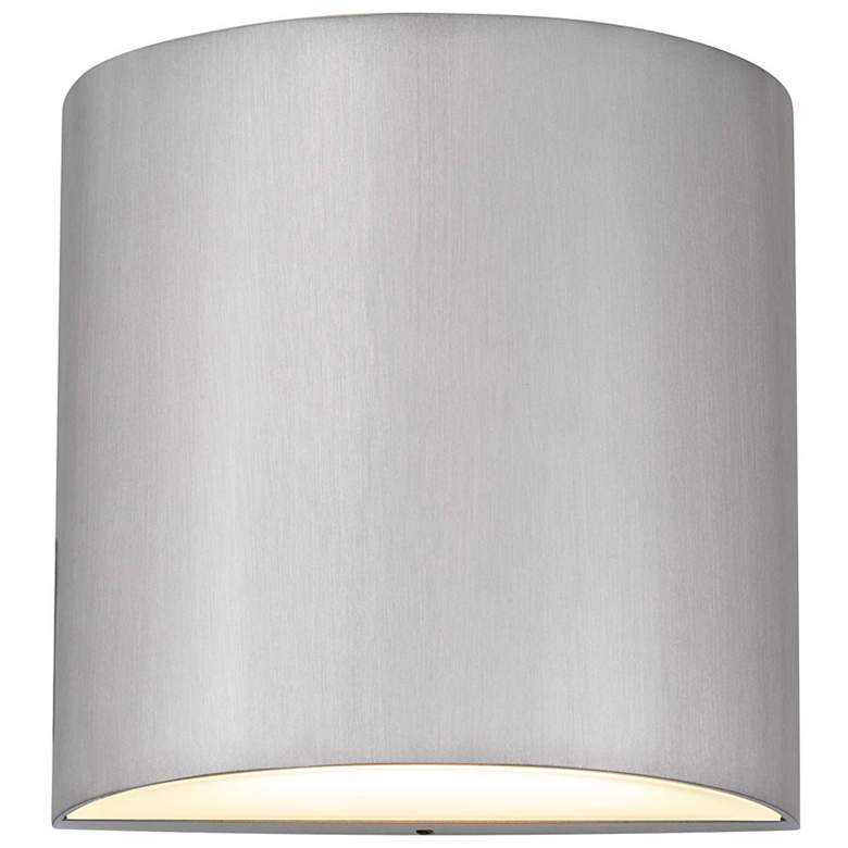 Image 3 Alteck Veil 4 1/2" Wide Brushed Aluminum LED Wall Sconce more views