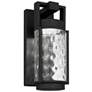 1_Alteck Winston 13" High Sand Black LED Wall Sconce