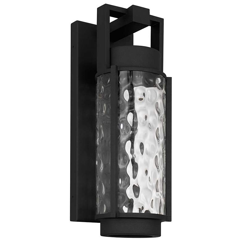 Image 2 Alteck Winston 17" High Sand Black LED Wall Sconce more views
