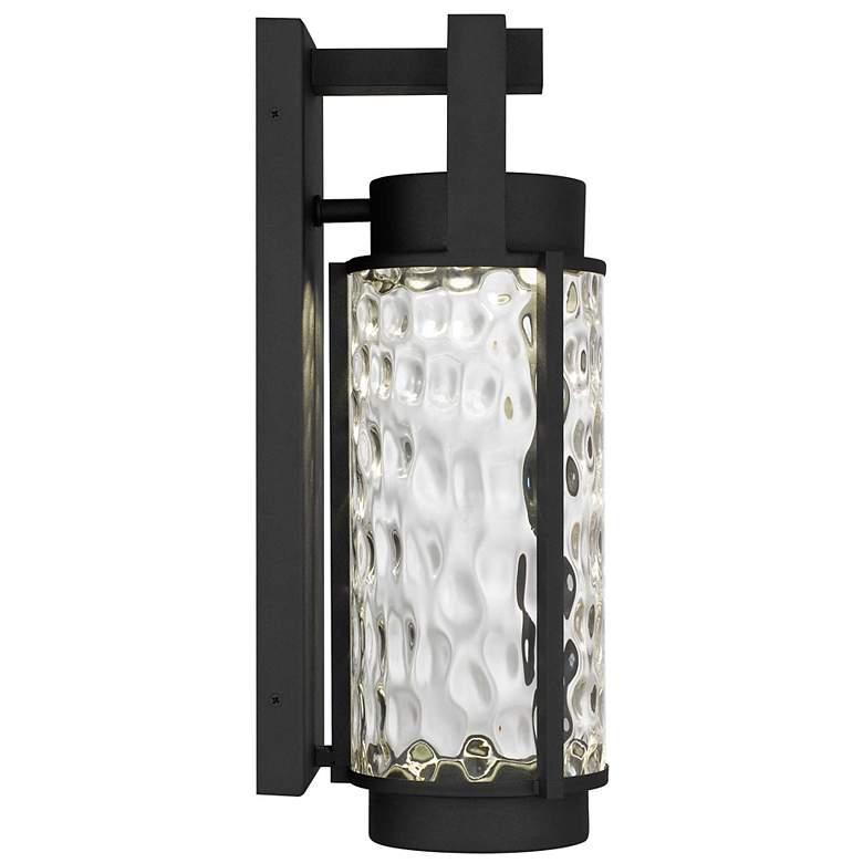 Image 4 Alteck Winston 17" High Sand Black LED Wall Sconce more views