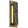 Alteck Zoey 18" High Painted Antique Brass LED Wall Sconce