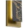 5_Alteck Zoey 18" High Painted Antique Brass LED Wall Sconce more views