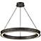 Althea 26" Wide Satin Black LED Pendant Light