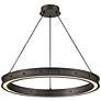 2_Althea 26" Wide Satin Black LED Pendant Light more views