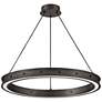 4_Althea 26" Wide Satin Black LED Pendant Light more views