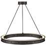 5_Althea 26" Wide Satin Black LED Pendant Light more views