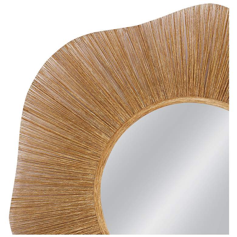 Image 4 Althea 48" x 48" Natural Rope Coastal Wall Mirror more views