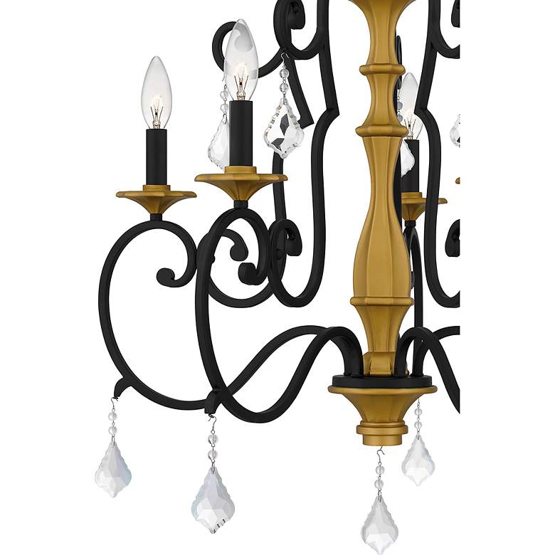 Image 6 Althea 5-Light Matte Black Chandelier more views