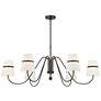2_Althia 43 3/4"W Textured Dark Bronze 6-Light Chandelier