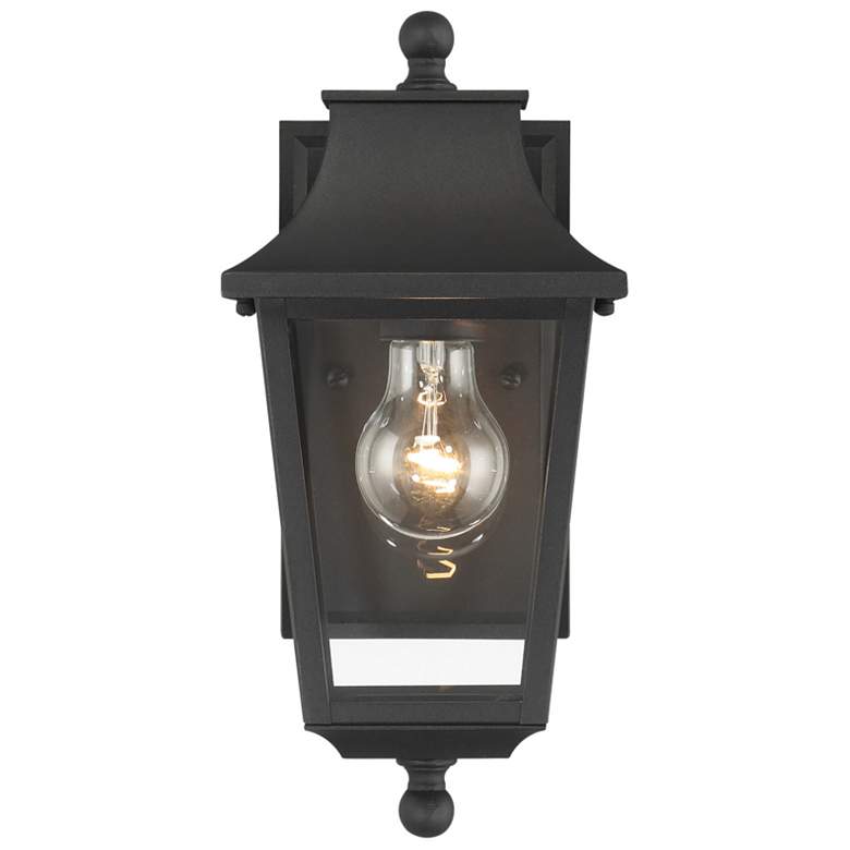 Image 3 Altimeter 12 1/2" High Sand Coal Black Outdoor Wall Light more views