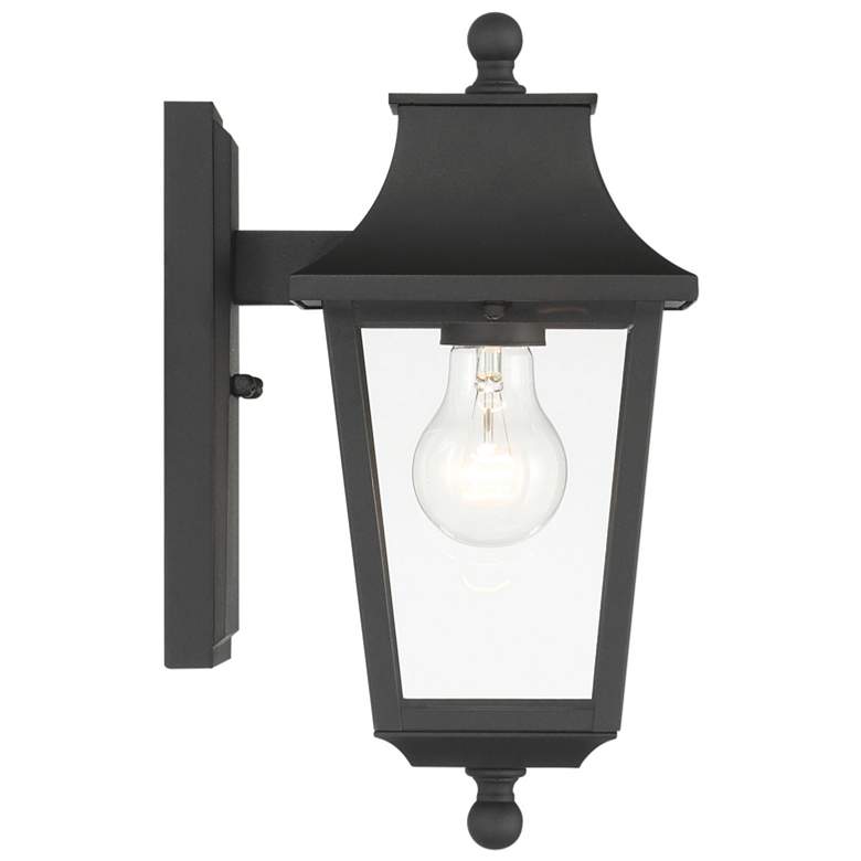 Image 4 Altimeter 12 1/2" High Sand Coal Black Outdoor Wall Light more views