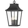 Thumbnail2 of Altimeter 19 3/4"H Sand Coal 4-Light Outdoor Hanging Light more views