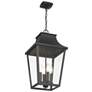 5_Altimeter 19 3/4"H Sand Coal 4-Light Outdoor Hanging Light more views