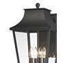 2_Altimeter 21 3/4" High Sand Coal 4-Light Outdoor Wall Light more views