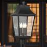 2_Altimeter 22 3/4" High Sand Coal 4-Light Outdoor Post Light