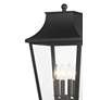 4_Altimeter 22 3/4" High Sand Coal 4-Light Outdoor Post Light more views