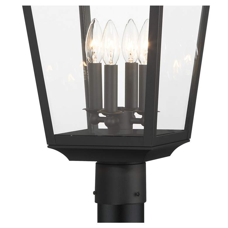 Image 5 Altimeter 22 3/4" High Sand Coal 4-Light Outdoor Post Light more views