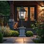 7_Altimeter 22 3/4" High Sand Coal 4-Light Outdoor Post Light more views