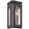 Alton 13 1/2" High Graphite Outdoor Wall Light