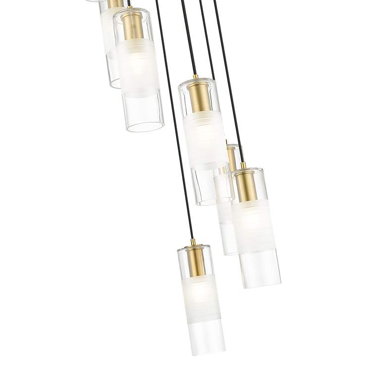 Image 7 Alton 18" Wide Modern Gold 7-Light Pendant more views