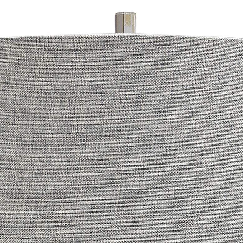 Image 3 Alton 36 1/2" Dark Gray Modern Ceramic Table Lamp more views