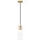 Alton 4 3/4" Wide Modern Gold Cylinder Mini Pendant