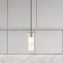 1_Alton 4 3/4" Wide Modern Gold Cylinder Mini Pendant