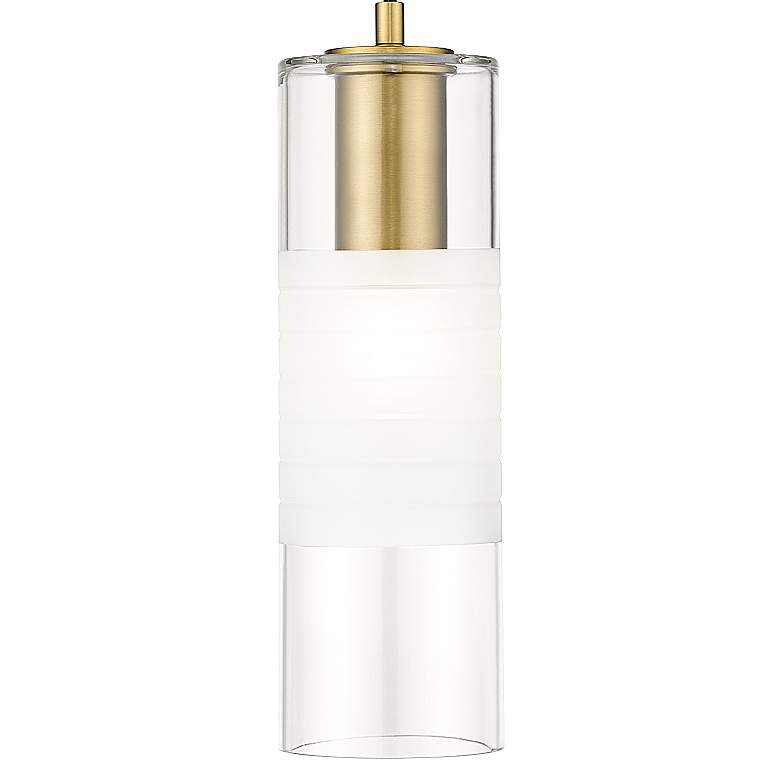 Image 3 Alton 4 3/4" Wide Modern Gold Cylinder Mini Pendant more views