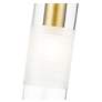 7_Alton 4 3/4" Wide Modern Gold Cylinder Mini Pendant more views