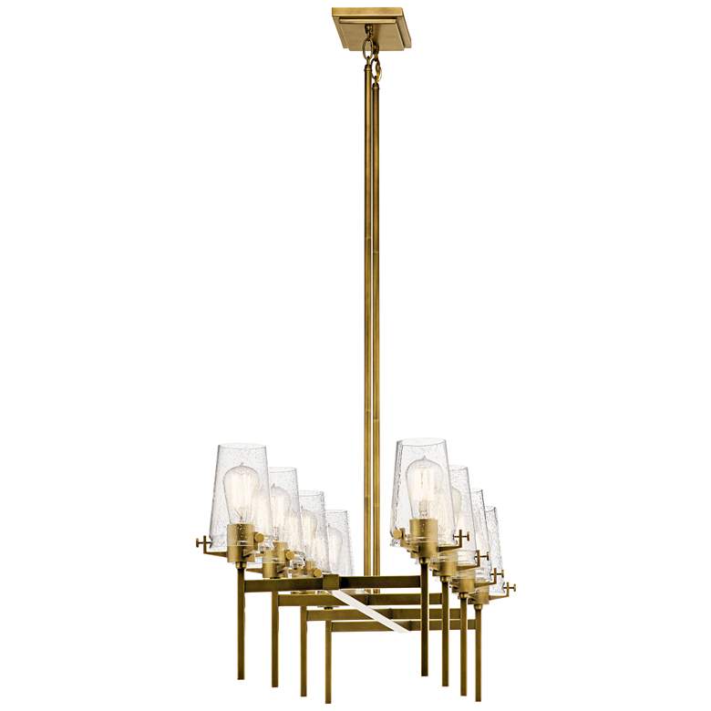 Image 3 Alton 46" Wide Natural Brass Kitchen Island Light Chandelier more views