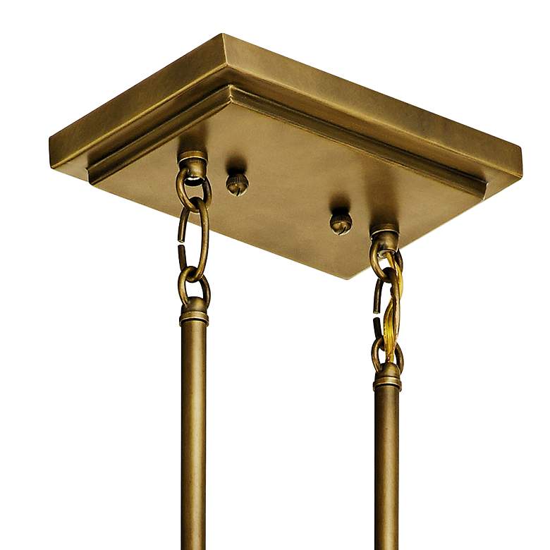 Image 5 Alton 46" Wide Natural Brass Kitchen Island Light Chandelier more views