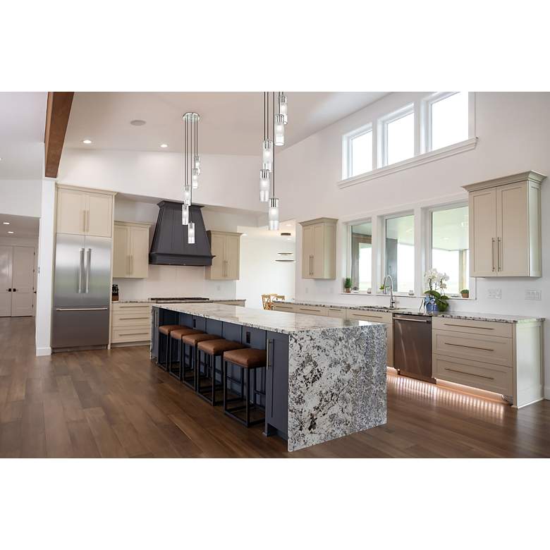 Image 2 Alton by Z-Lite Brushed Nickel 5 Light Chandelier more views