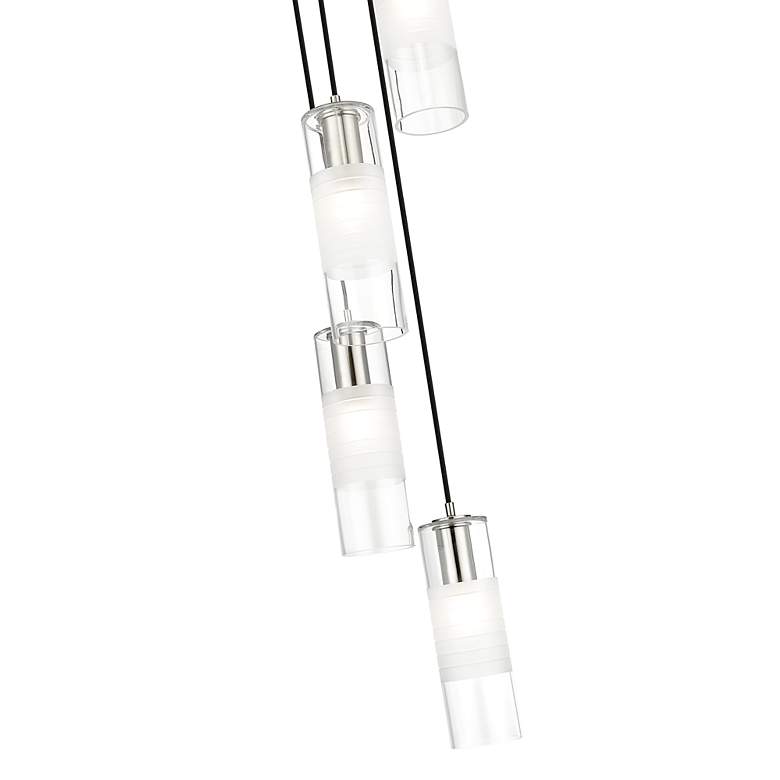 Image 6 Alton by Z-Lite Brushed Nickel 5 Light Chandelier more views